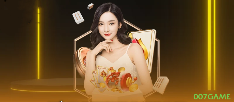 Imagem promocional do login da 007game